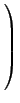$\displaystyle \left.\vphantom{
\begin{array}{c}
f_1 \\  f_2 \\  \vdots \\  f_n
\end{array} }\right)$